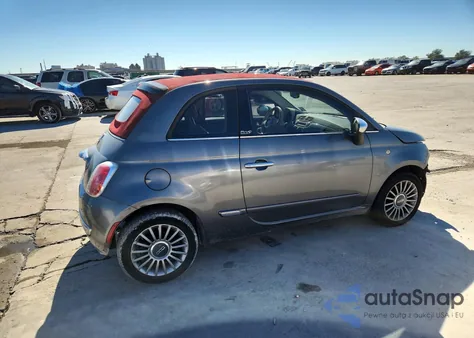 2012 Fiat 500 Lounge z USA, uszkodzony, nr VIN 3C3CFFER4CT145088